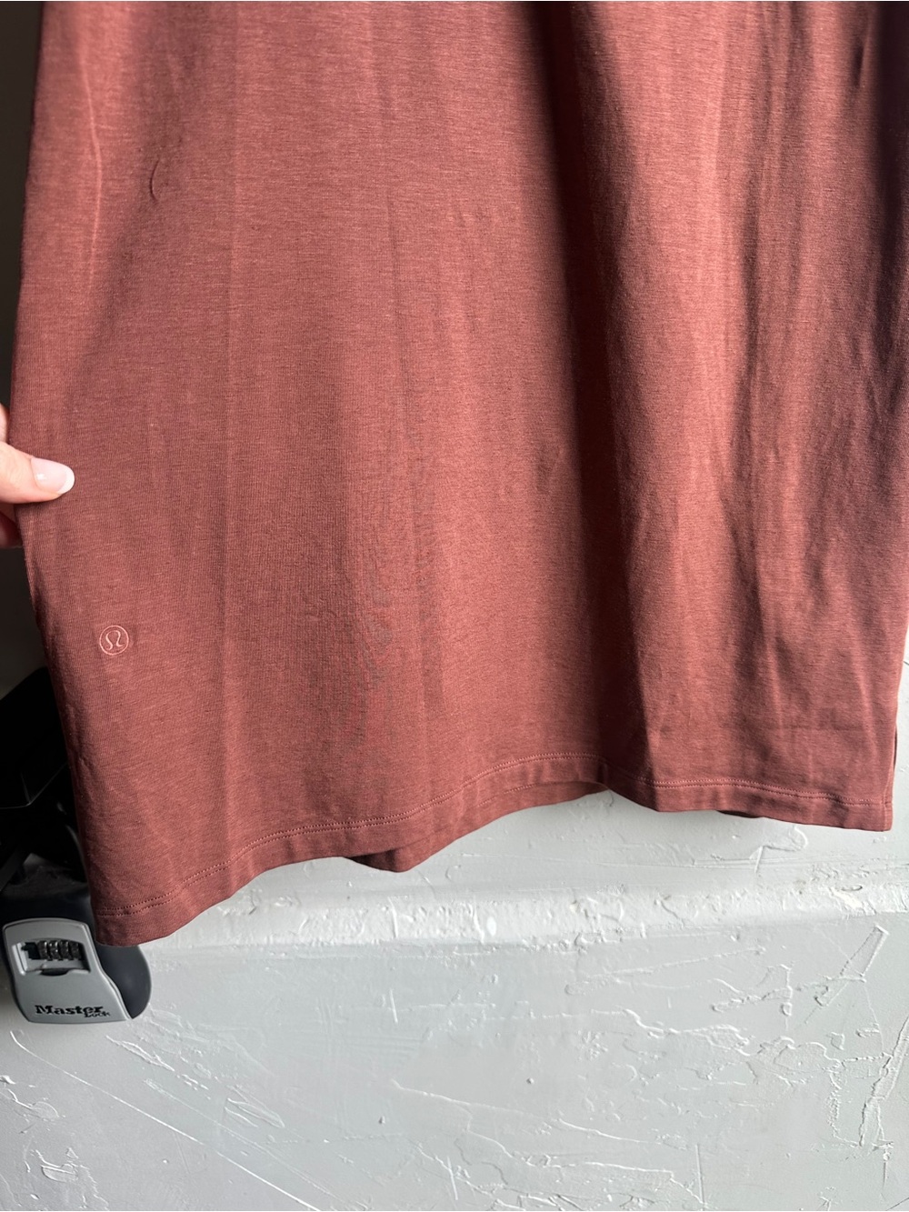 Lululemon Classic Fit‎ Cotton Linen Blend Scoop Dress Athleisure Travel Casual - Picture 7 of 8